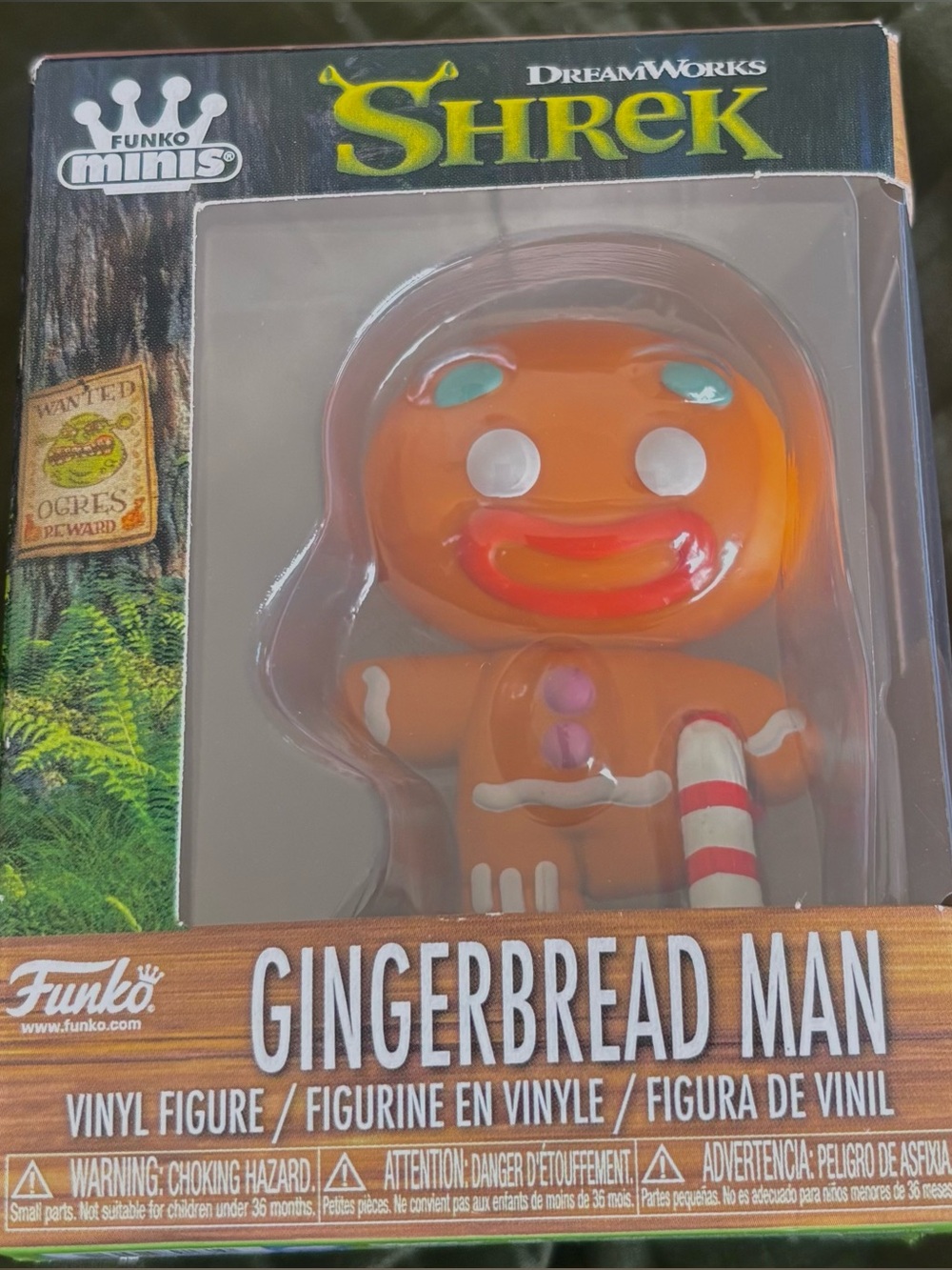 Funko Shrek Gingerbread Man Vinyl Mini Figure